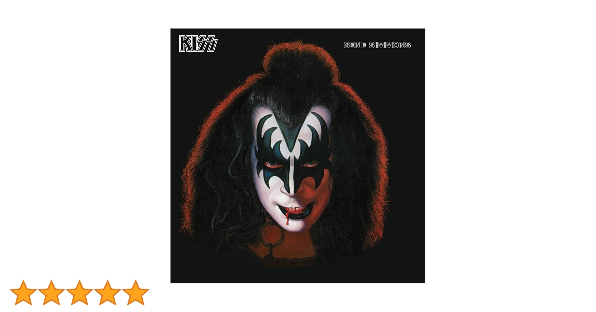 【ＬＰレコード＆パンフレット】☆ＫＩＳＳ☆「GENE SIMMONS」他 Kiss, Gene Simmons – Gene Simmons – Vinyl (LP, Album